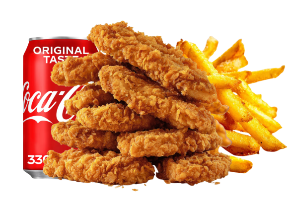 Menu 9 Tenders - Frites Maison