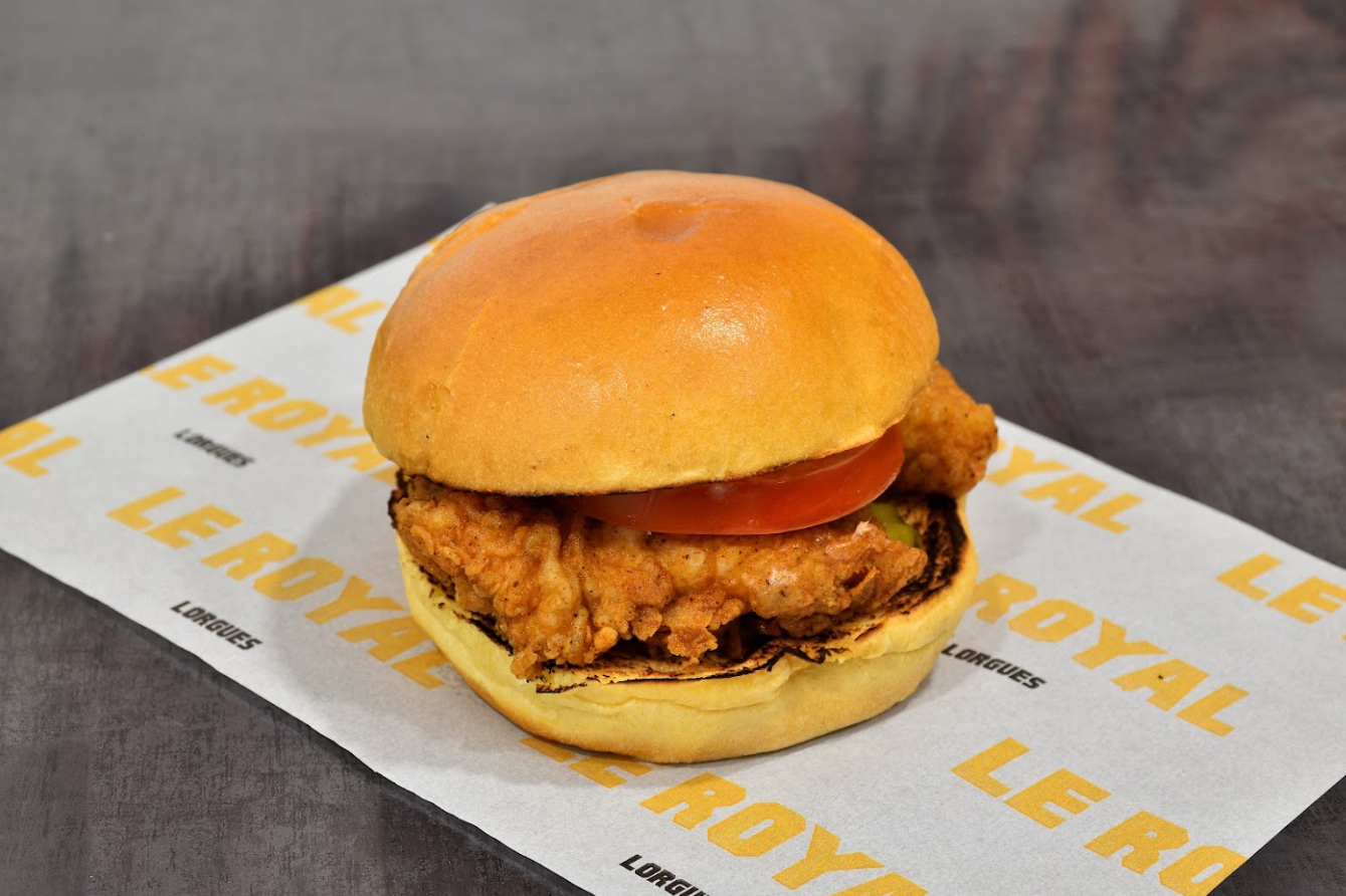 BURGER POULET FRIT