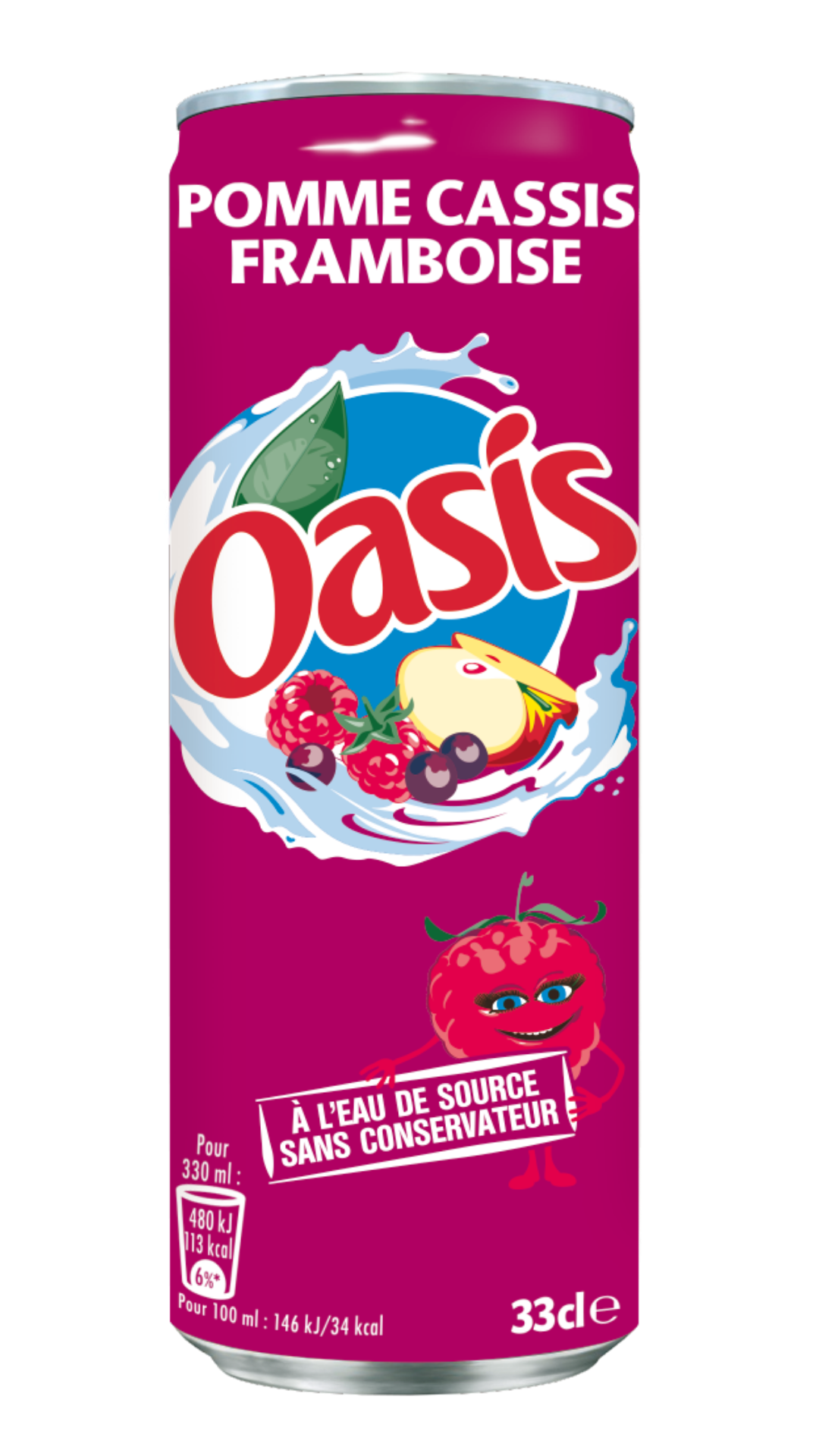 OASIS POMME FRAMBOISE